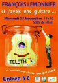 Affiche Telethon 2009 Concert enfants Lemonnier