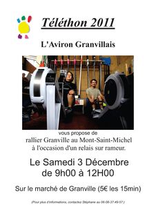 defi rameur aviron granville