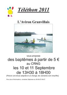 initiation aviron granvillais