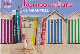 Affiche journees livre granville