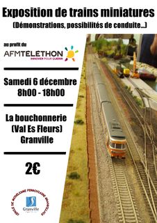 exposition trains miniatures modelisme ferroviaire granville