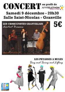 concert croquenotes granvillais petasses mules