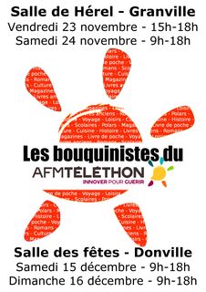 bouquinistes telethon granville donville vente livres