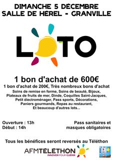 loto telethon granville 2021