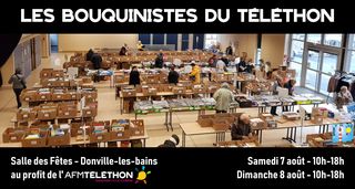 bouquinistes telethon granville donville livres occasion