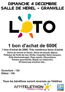 loto telethon granville 2022