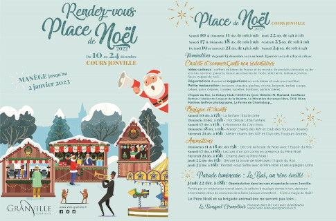 marche noel granville chalets