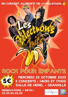 zelectrons frits concert rock enfants