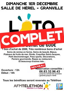 loto telethon granville 2024