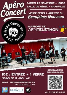 apero concert beaujolais nouveau jupe plissee queue de cheval