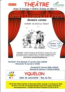 theatre piece yquelon entre scene et mer saveurs corses jean-luc tabard