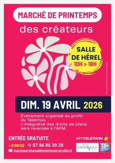 marche printemps createurs granville 2026 salon aiguille