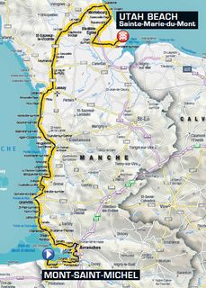 Defi rameurs aviron tour de france etape mont-saint-michel utah beach