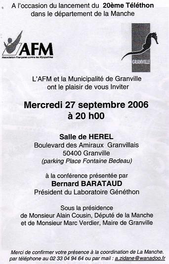 conference de Bernard Barataud